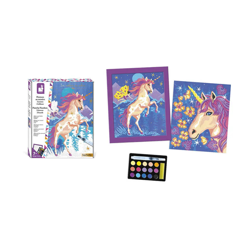 Paint By Numbers Unicorns Janod