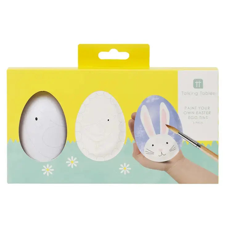 Paint Your Own Easter Egg Tins Kit Talking Tables