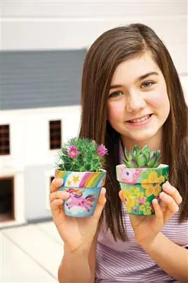 Paint Your Own Flower Pots Dam
