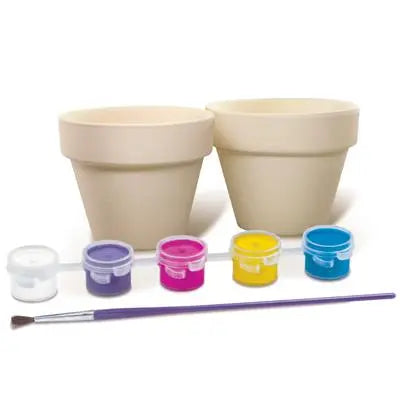 Paint Your Own Flower Pots Dam