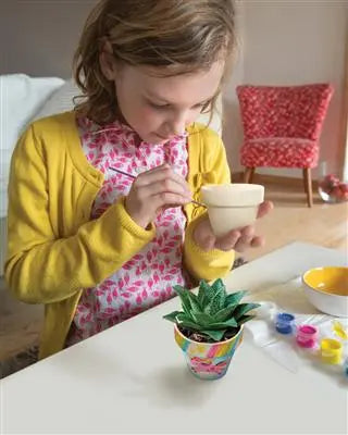 Paint Your Own Flower Pots Dam