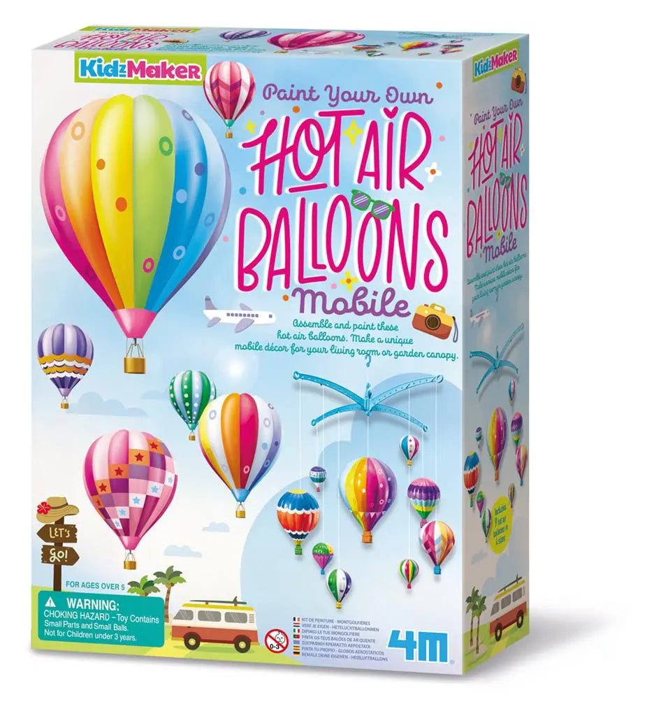 Paint Your Own Mobile-Hot Air Balloons Dam