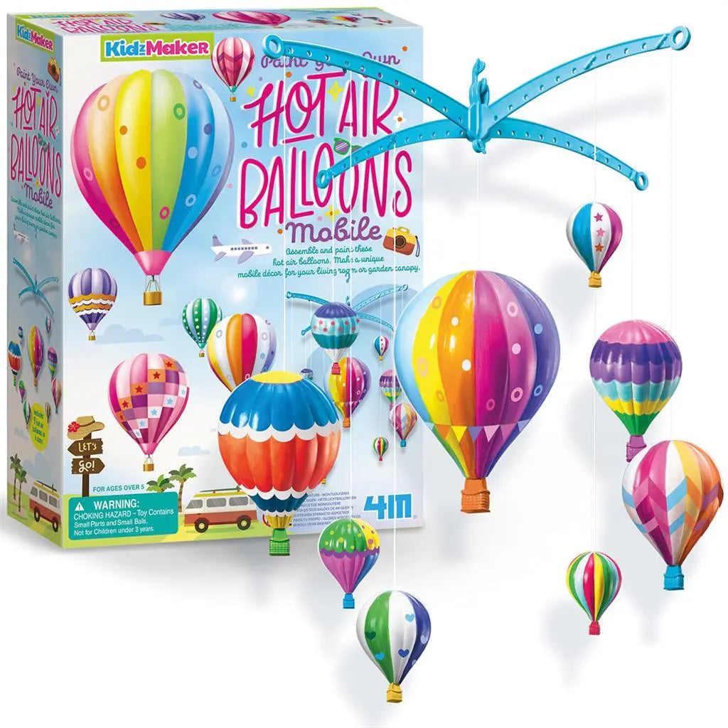 Paint Your Own Mobile-Hot Air Balloons Dam