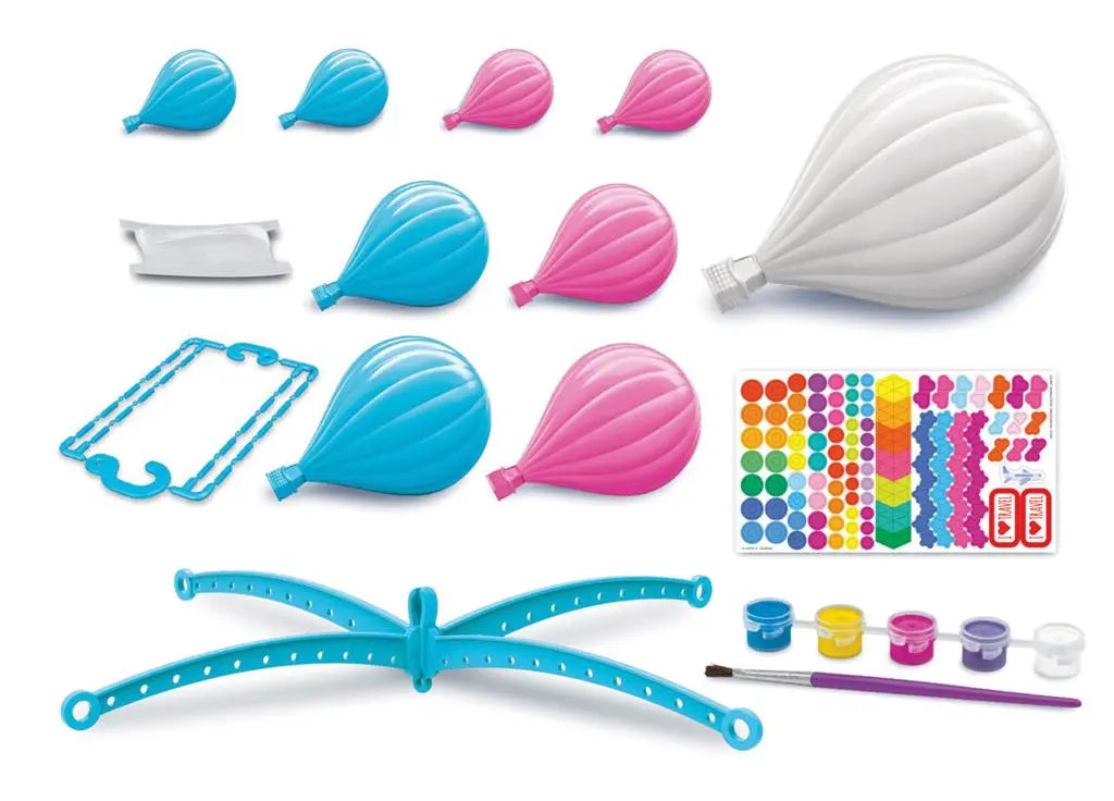 Paint Your Own Mobile-Hot Air Balloons Dam