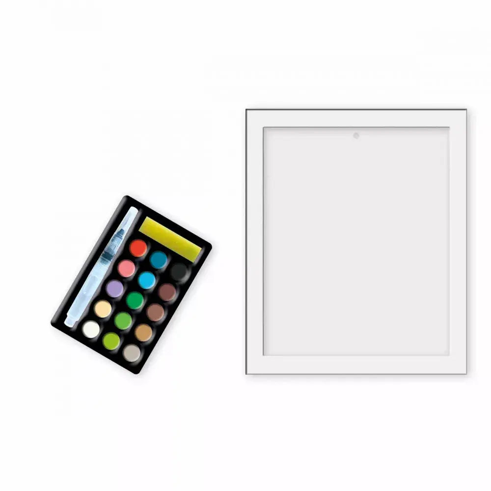 Painting By Numbers Watercolour Horses Janod