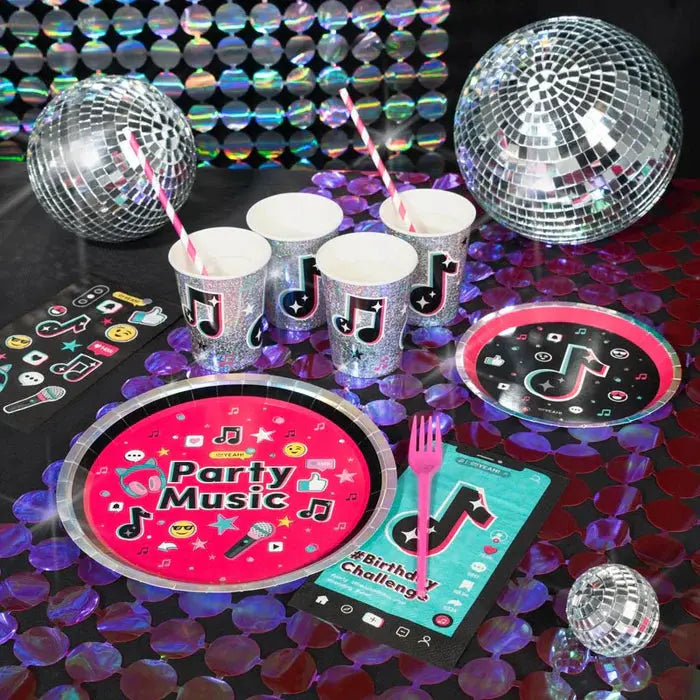 Papel napkins 1/6 fold dual layer music Oh yeah!