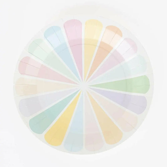 Paper Plates Pastel My Little Day