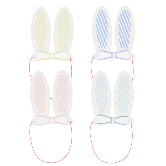 Paper bunny ears X8 Meri Meri