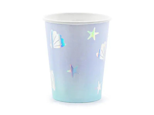 Paper cups Narwhal Partydeco