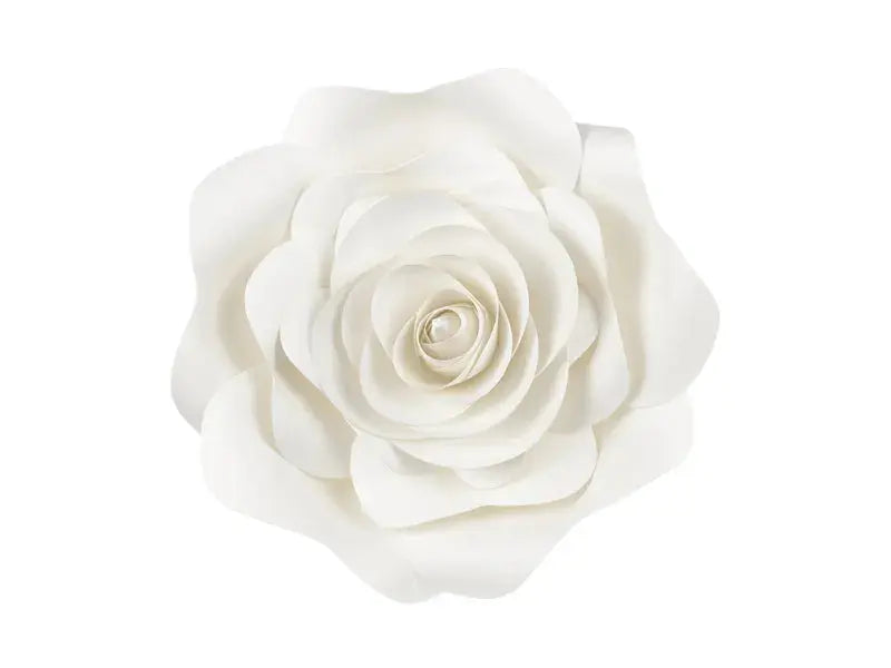 Paper flowers, light cream mix, 5 pcs. Partydeco