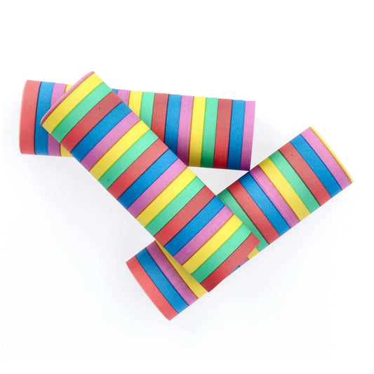 Paper streamers - Multicolour - 4 meters - 3 pieces Folat