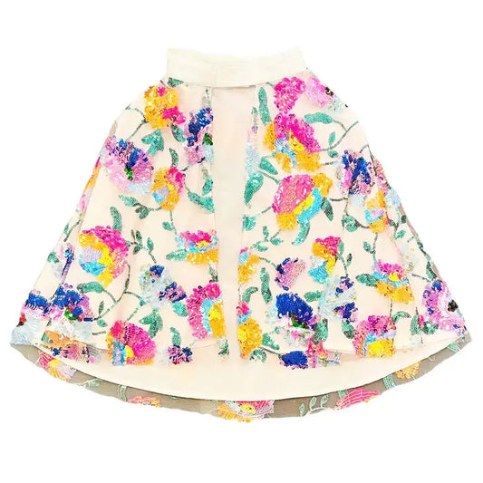 Paradise Short Cape with Sequins Ratatam