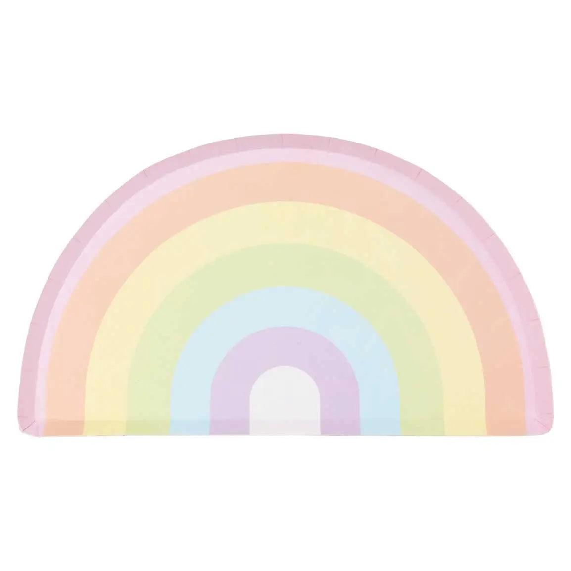 Pastel Rainbow Plates Ginger Ray