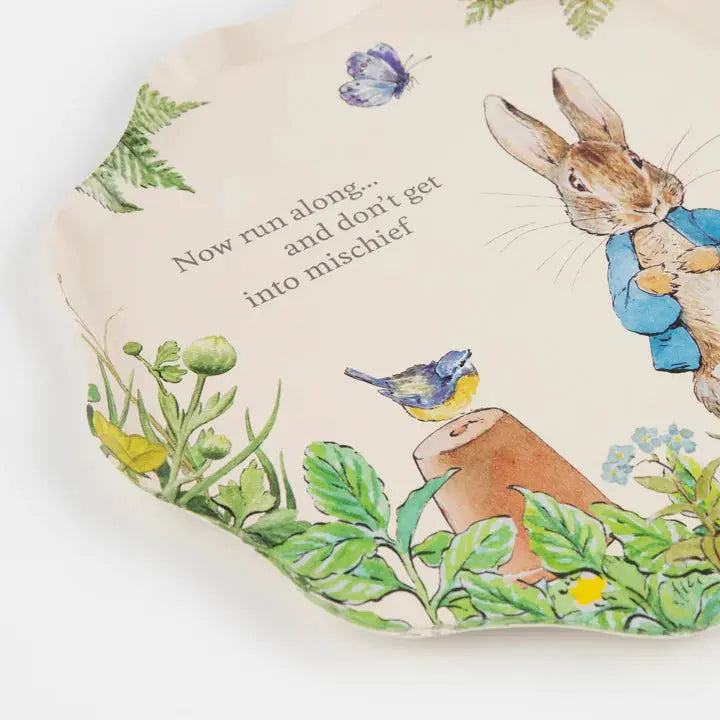 Peter Rabbit In The Garden Dinner Plates (x 8) - meri meri Meri Meri