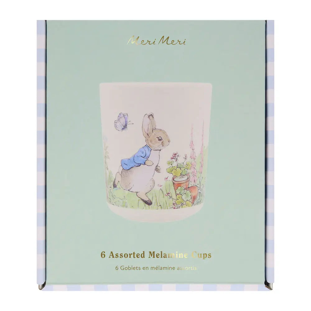 Peter Rabbit melamine cups Meri Meri