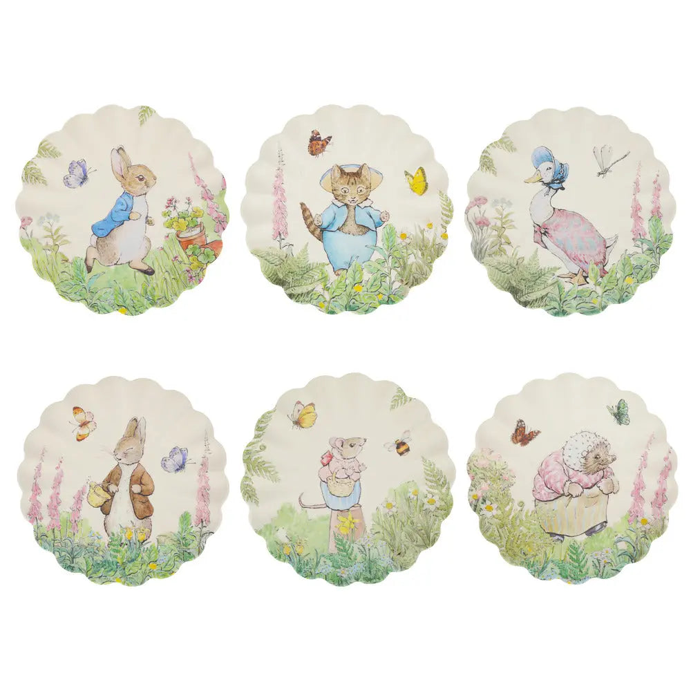 Peter Rabbit melamine plates S Meri Meri