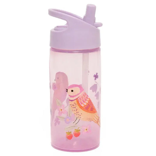 Petit Monkey drinking bottle birds with a feather Petit Monkey