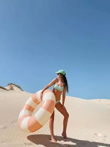 Petites Pommes 120cm Celine Grand Float - Peach Daisy Petites Pommes