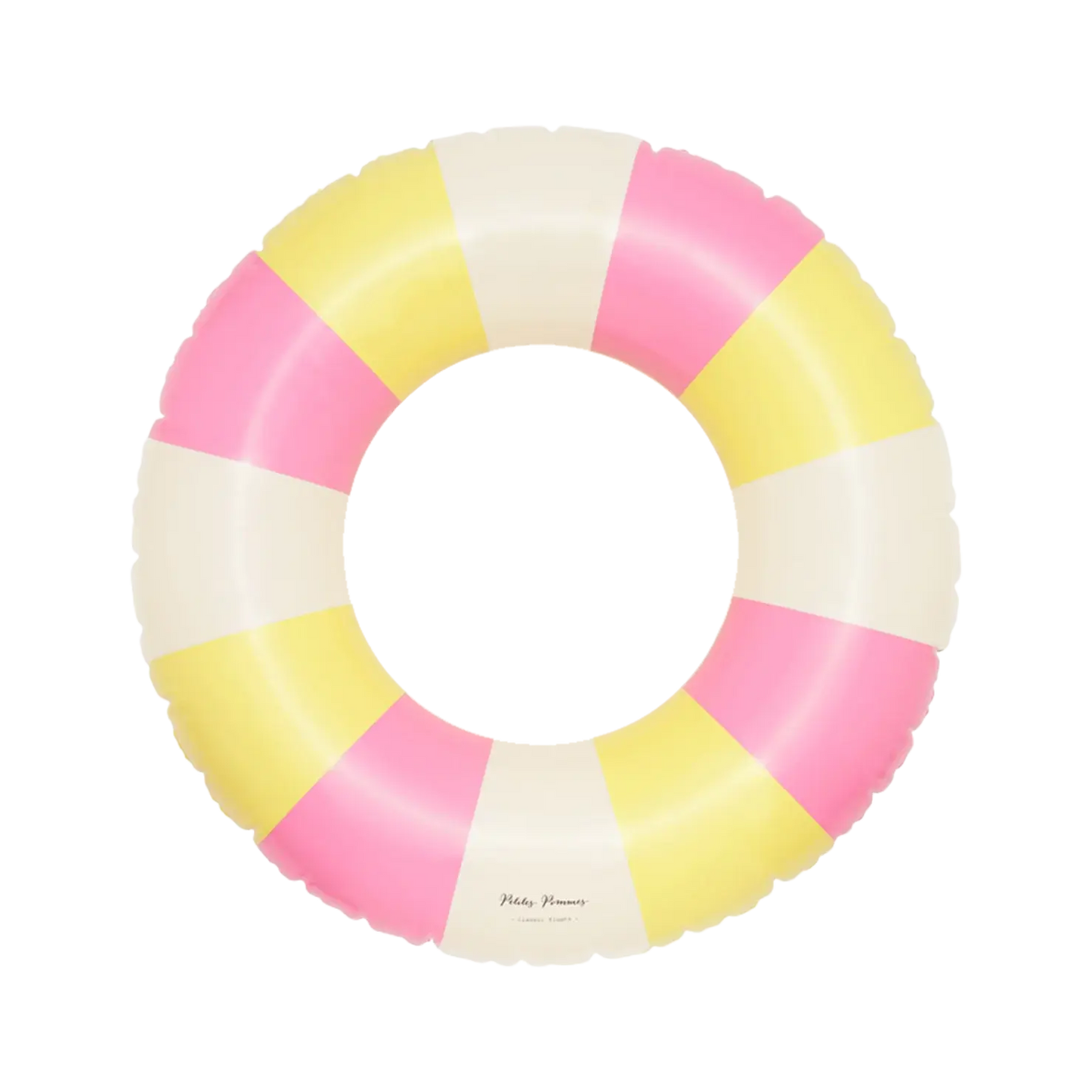 Petites Pommes 90cm Sally Swim Ring - BubbleGumm Pastel Yellow Petites Pommes
