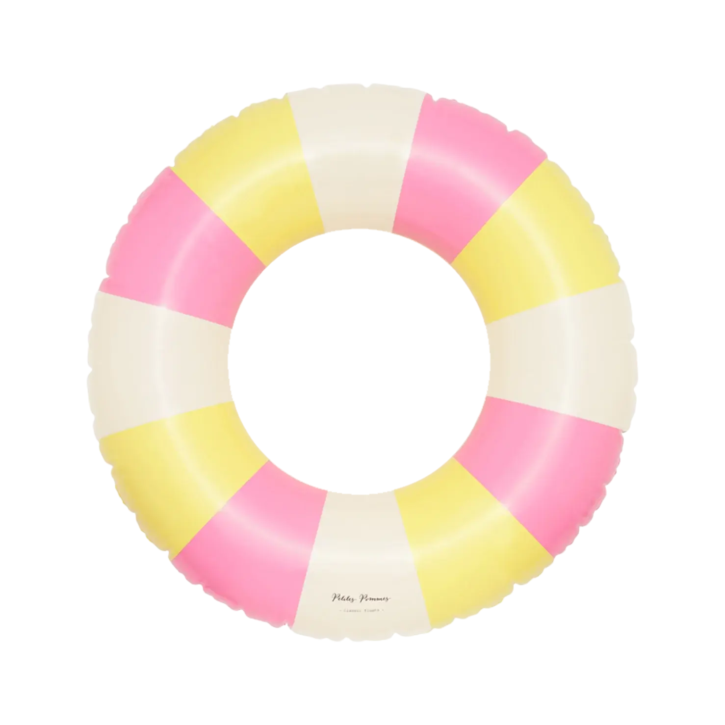 Petites Pommes 90cm Sally Swim Ring - BubbleGumm Pastel Yellow Petites Pommes