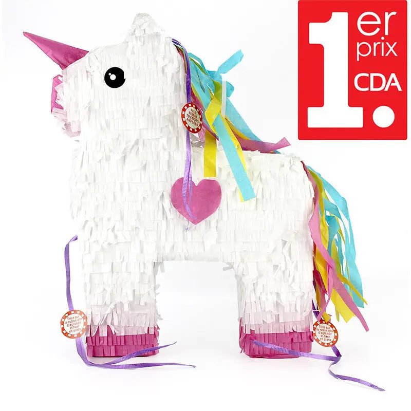 Pinata Licorne 1er Prix 42 x 36 x 8 cm cotillons Alsace