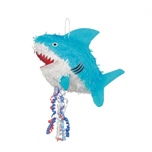 Pinata Shark to pull 39 x 30 cm cotillons Alsace