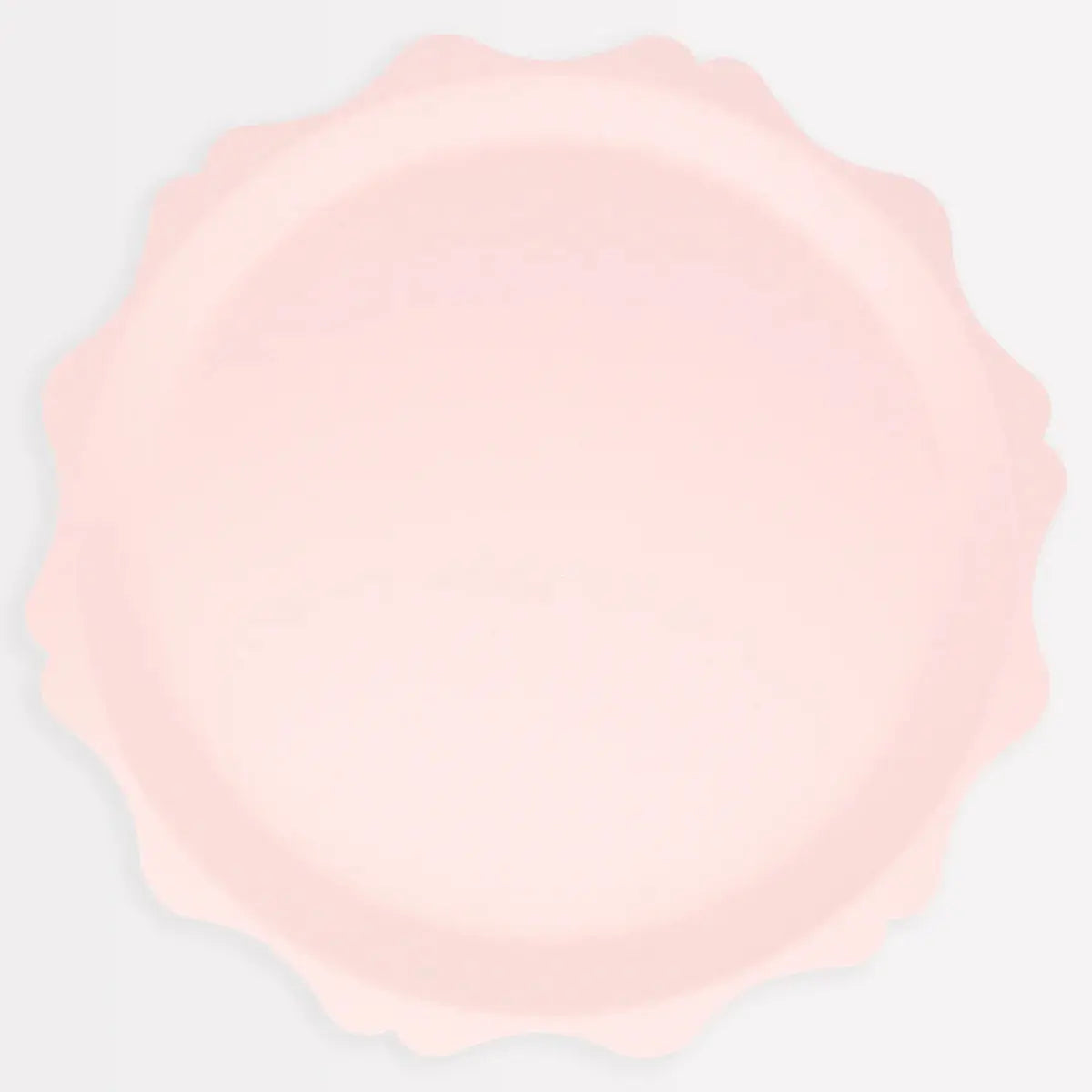 Pink Decorative Edge Compostable Dinner Plates (x 8) Meri Meri