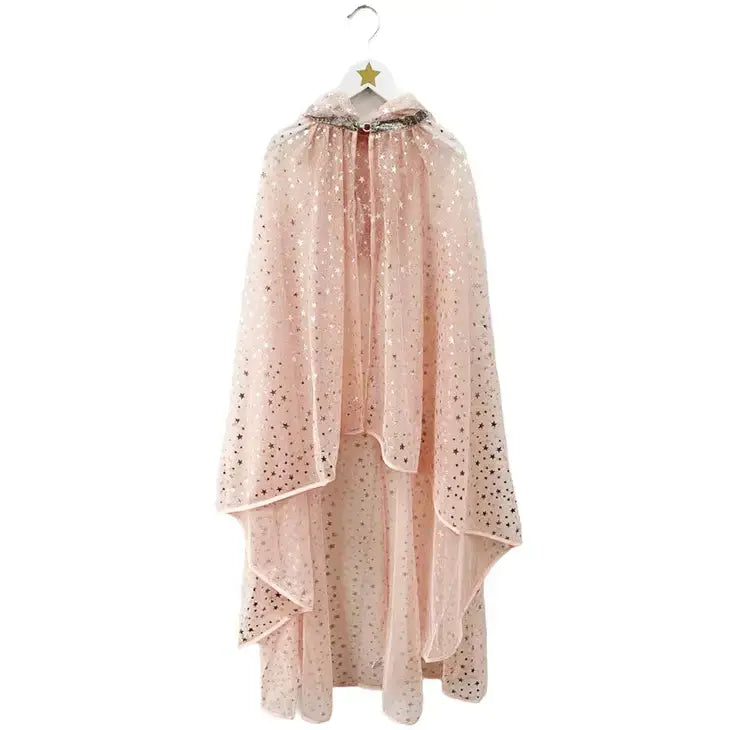 Pink Fairy Cloak with Silver Stars Ratatam