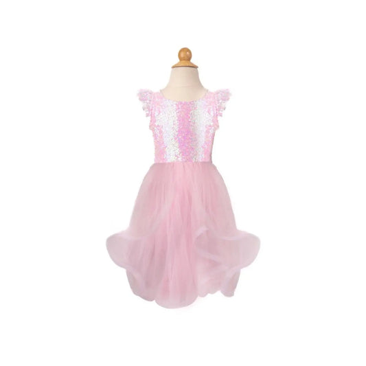Pink Sequin Twirl dress Great Pretenders