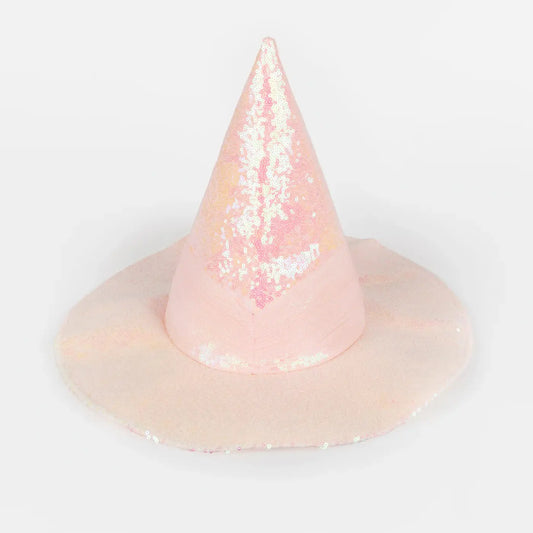Pink Sequin Witch Hat Meri Meri