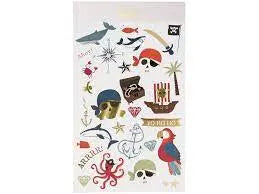 Pirate Tattoo Sheets (x 2 sheets) Meri Meri