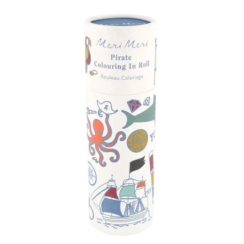Pirate coloring roll Meri Meri
