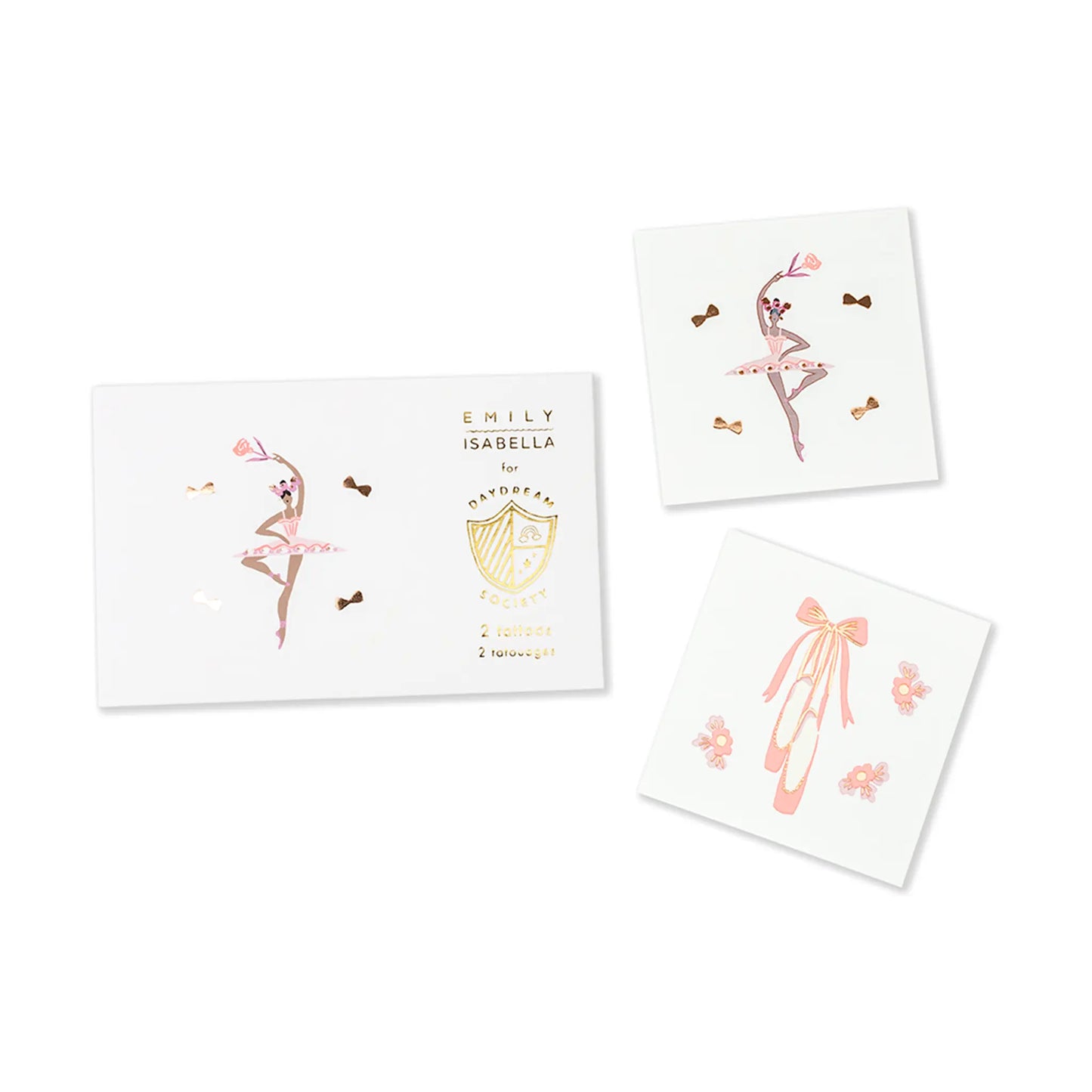 Pirouette Temporary Tattoos - 2 Pk. Jollity & Co. + Daydream Society