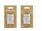 Plastic ribbon, silver, 5mm/10m (Copy) Partydeco