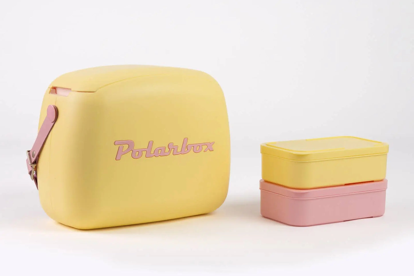 Polarbox Cool Box Pop 6L Beach Picnic Summer Retro: Cyan pink Schäfer Brand Distribution GmbH