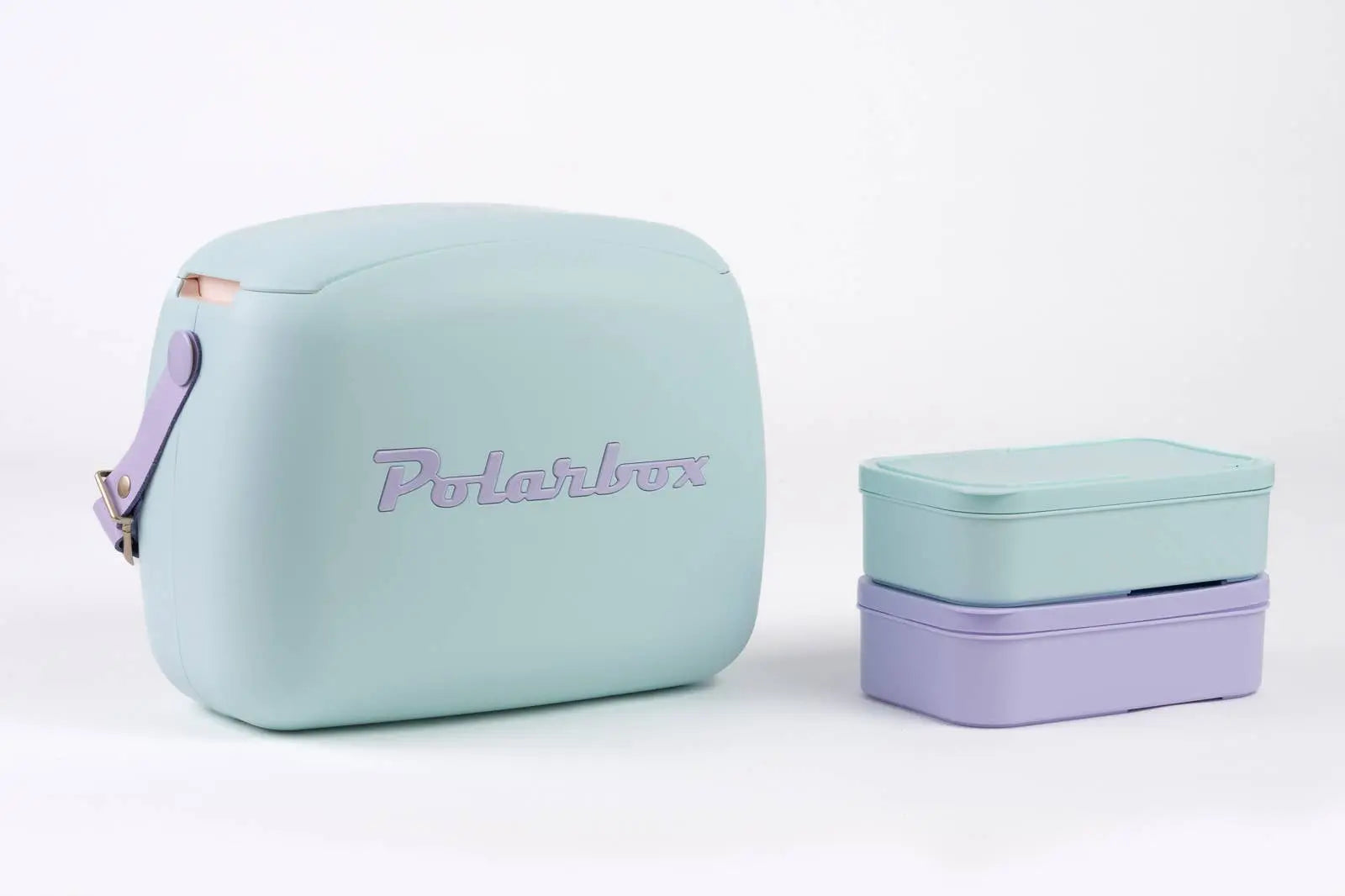Polarbox Cool Box Pop 6L Beach Picnic Summer Retro: Cyan pink Schäfer Brand Distribution GmbH