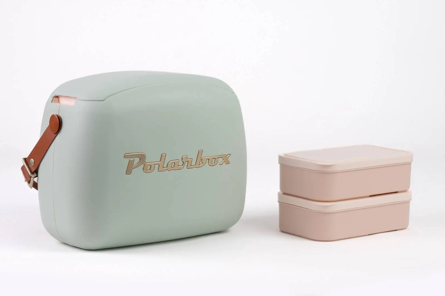 Polarbox Coolbox Classic 6L Beach Picnic Summer Retro: Pearl gold Schäfer Brand Distribution GmbH