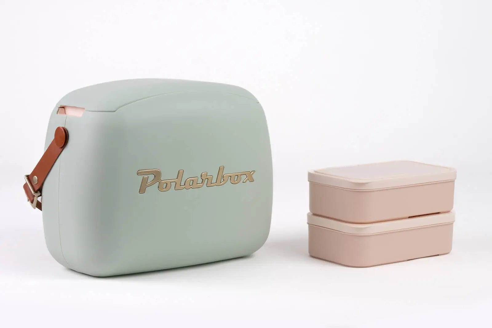 Polarbox Coolbox Classic 6L Beach Picnic Summer Retro: Pearl gold Schäfer Brand Distribution GmbH