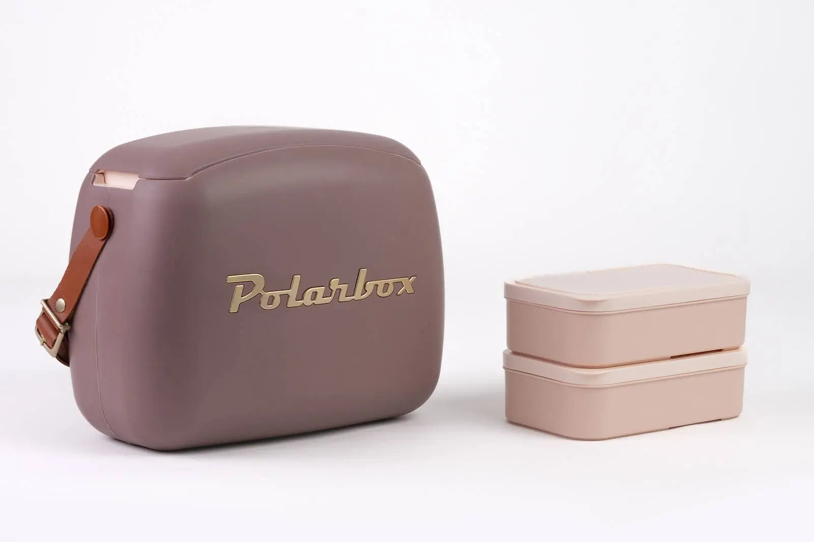 Polarbox Coolbox Classic 6L Beach Picnic Summer Retro: Pearl gold Schäfer Brand Distribution GmbH