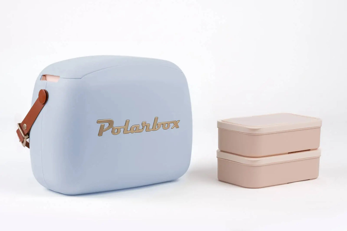Polarbox Coolbox Classic 6L Beach Picnic Summer Retro: Pearl gold Schäfer Brand Distribution GmbH