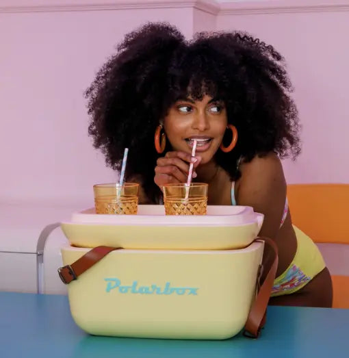 Polarbox yellow 20 liter The Retro Family