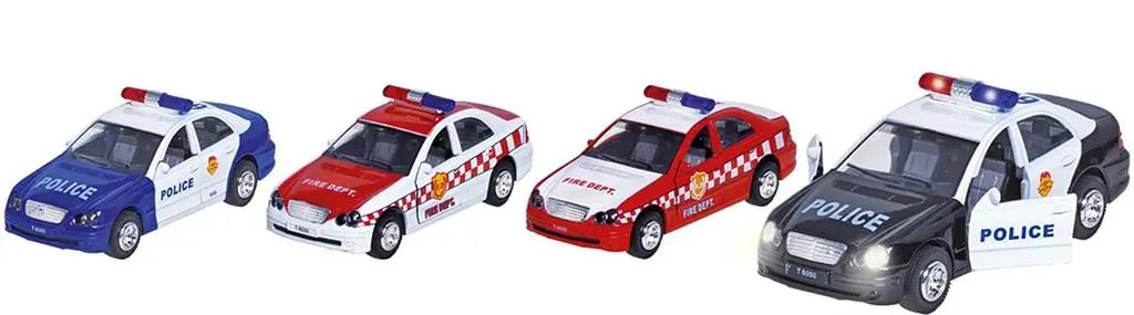 Police car - fire brigade - Sell by unit Dam