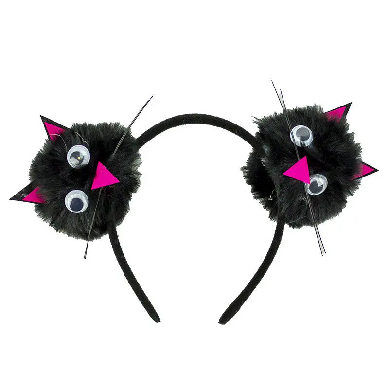 Pom pom Headband Halloween Cotillons D Alsace