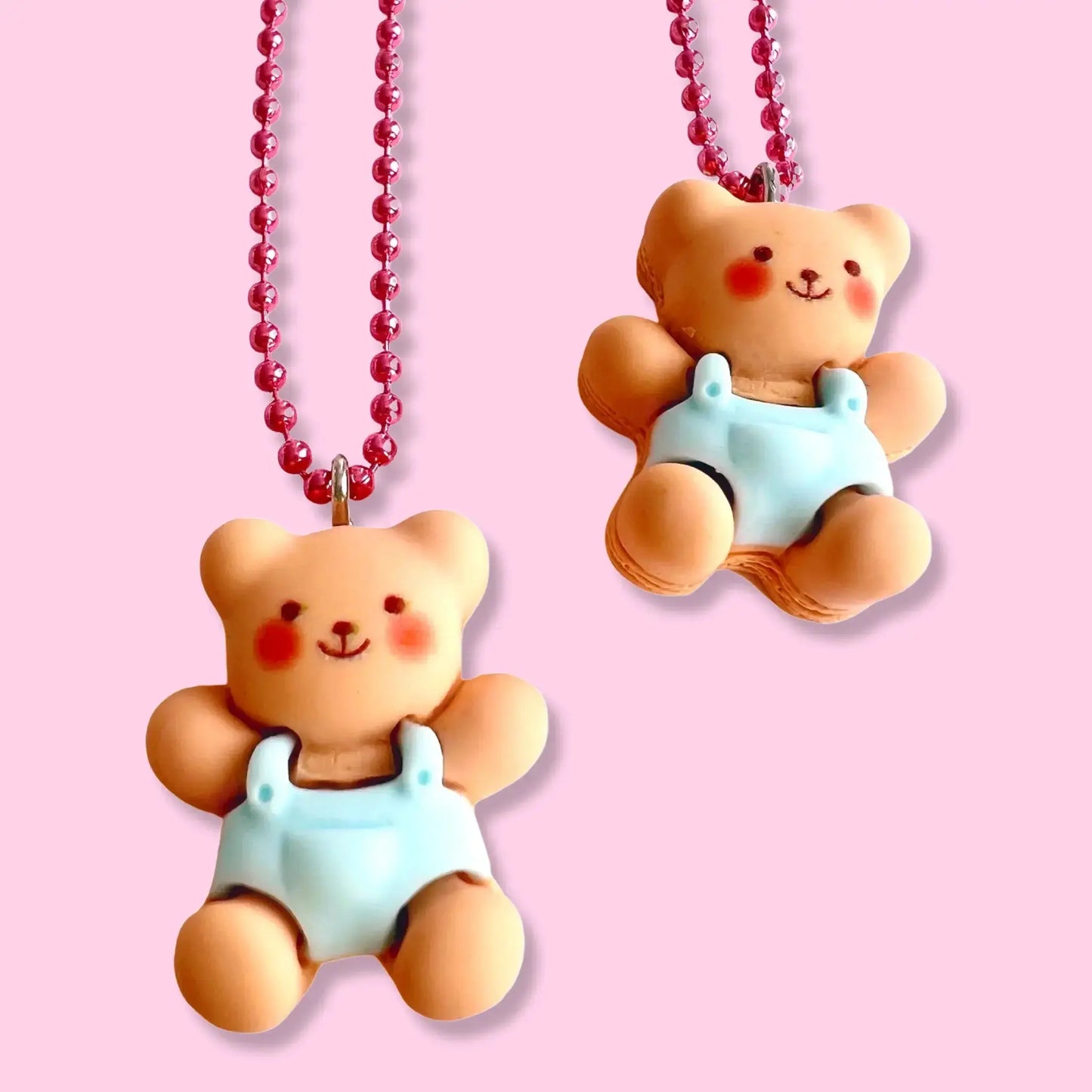 Pop Cutie Bear Pants Kids Necklace Pop Cutie Accessories