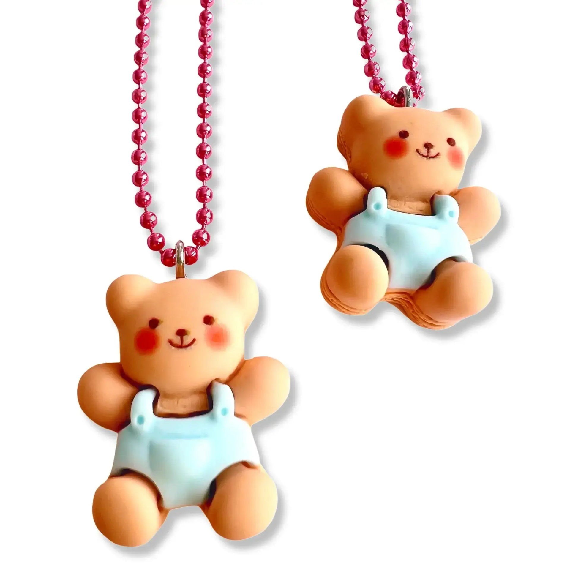 Pop Cutie Bear Pants Kids Necklace Pop Cutie Accessories