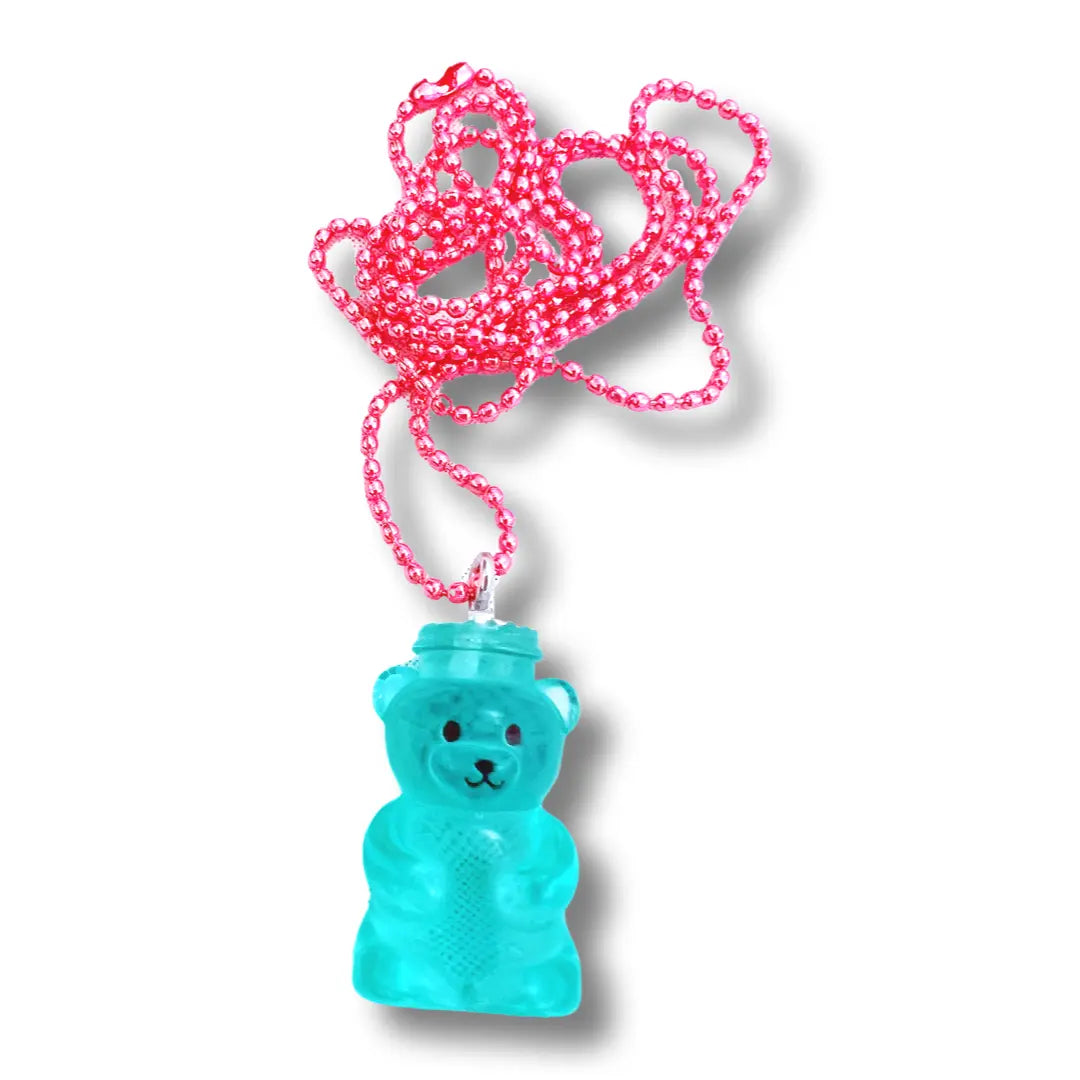 Pop Cutie Jelly Honey Bear Kids Necklace Pop Cutie Accessories