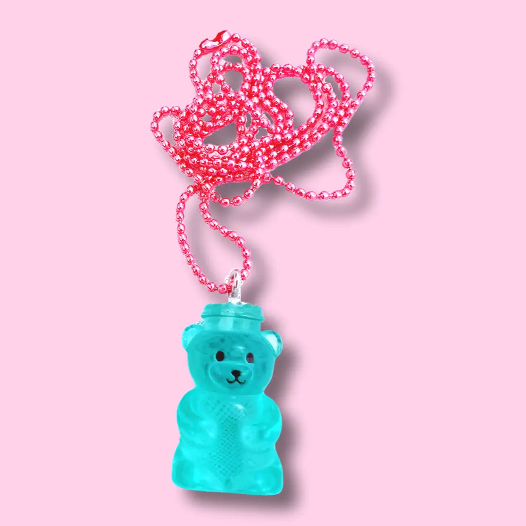 Pop Cutie Jelly Honey Bear Kids Necklace Pop Cutie Accessories