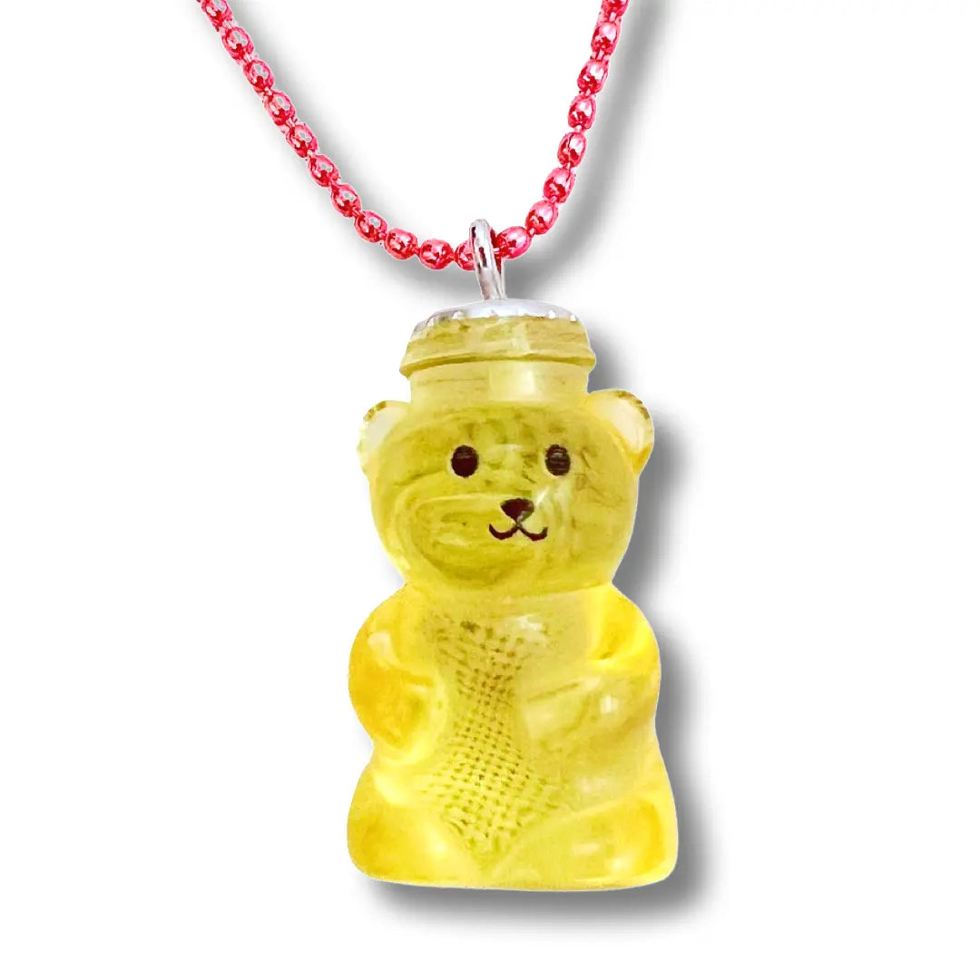 Pop Cutie Jelly Honey Bear Kids Necklace Pop Cutie Accessories
