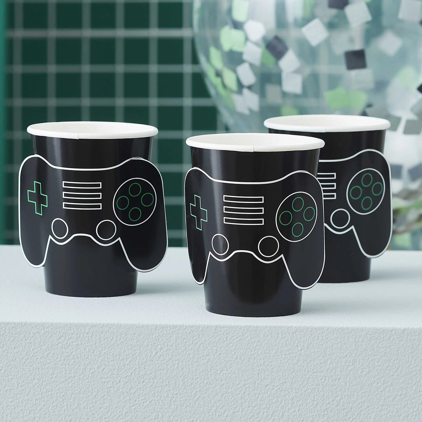 Pop Out Controller Paper Cups GingerRay
