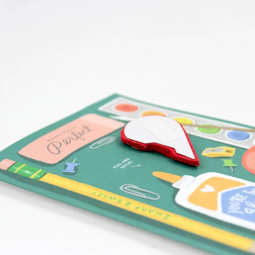 Pop-Up Teacher Supplies - Teacher Card Inklings